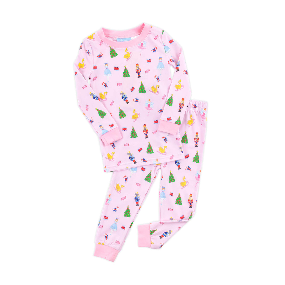 Nutcracker Pink Print Pajamas