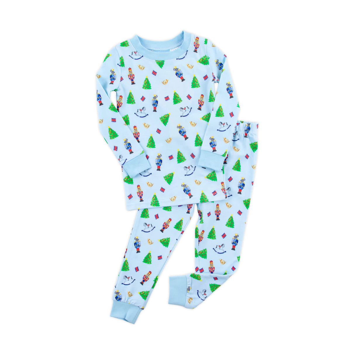 Nutcracker Blue Print Pajamas