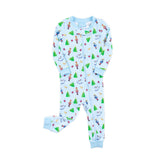 Nutcracker Blue Print Zip Sleeper