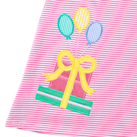 Birthday Present Red Stripe Milly Dress