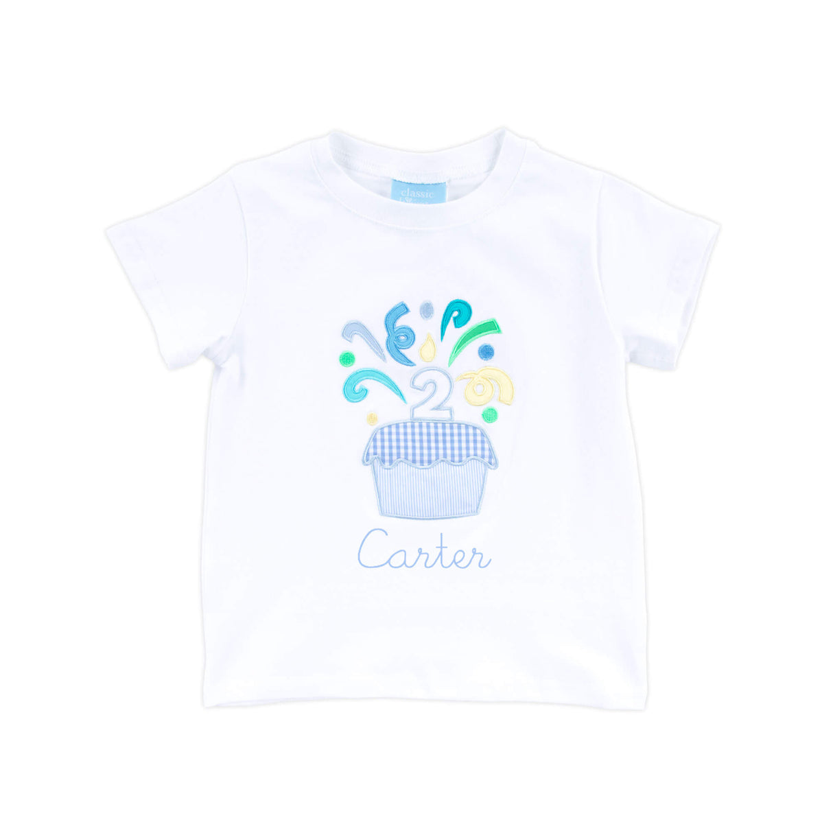 Second Birthday Cupcake Short Sleeve Shirt