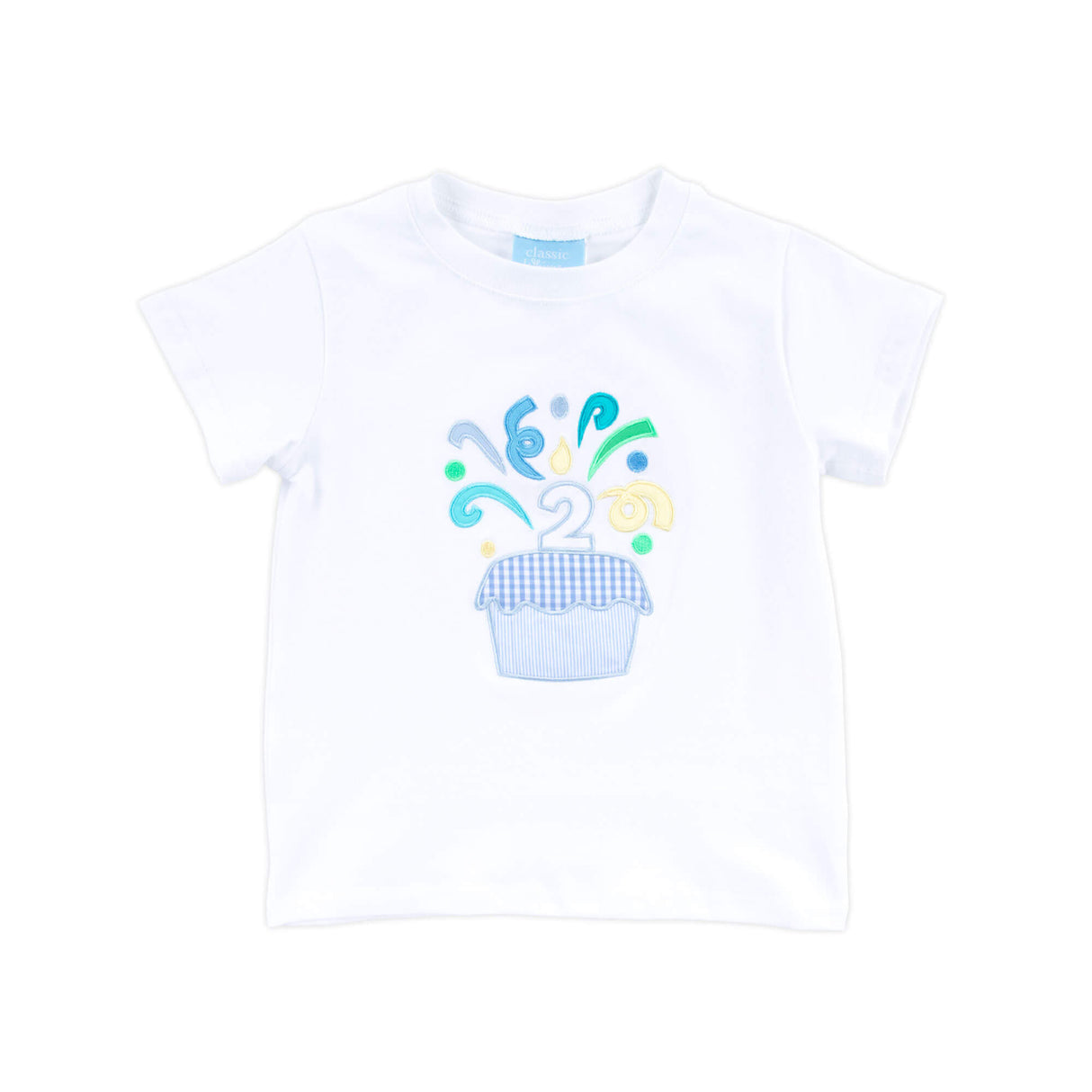 Second Birthday Cupcake Short Sleeve Shirt