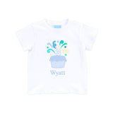 Third Birthday Cupcake Short Sleeve Shirt