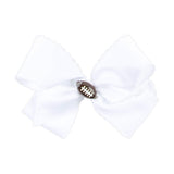 Football Charm Moonstitch Hair Bow