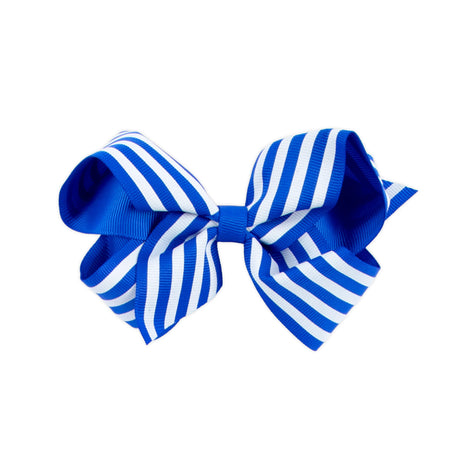 Stripe Grosgrain Hair Bow