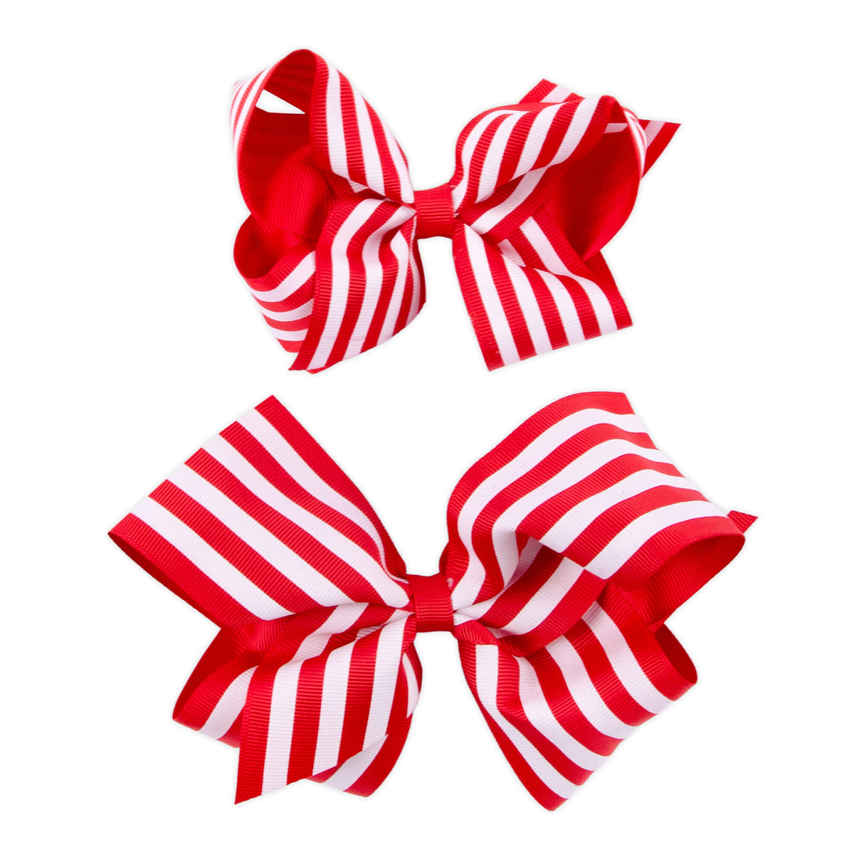 Stripe Grosgrain Hair Bow