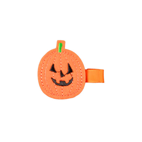 Jack O' Lantern Felt Hair Clip