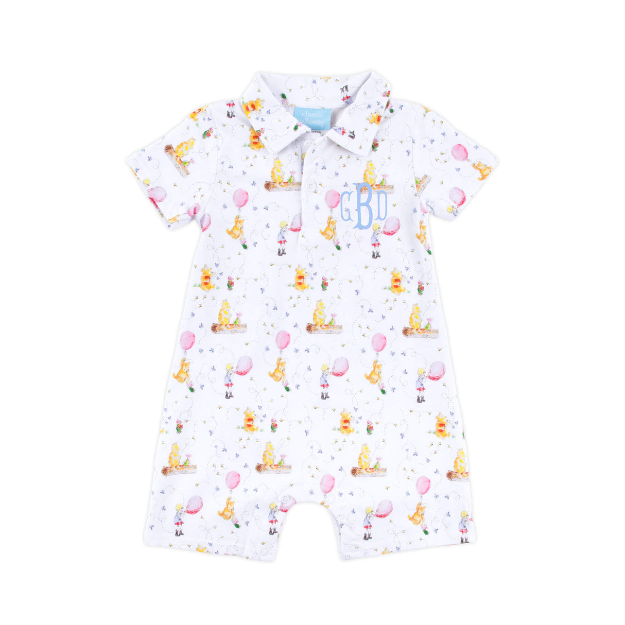 Pooh Bear Friends Polo Romper