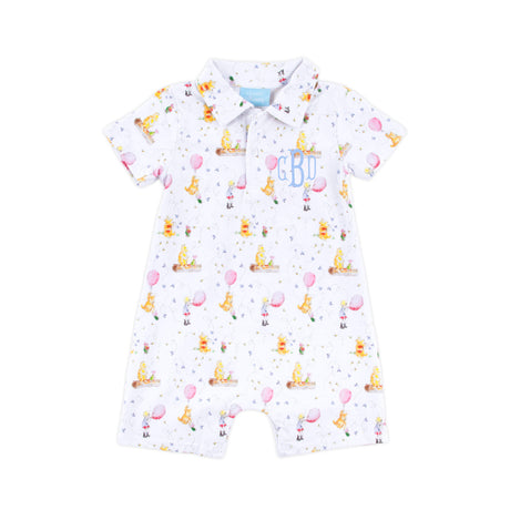 Pooh Bear Friends Polo Romper