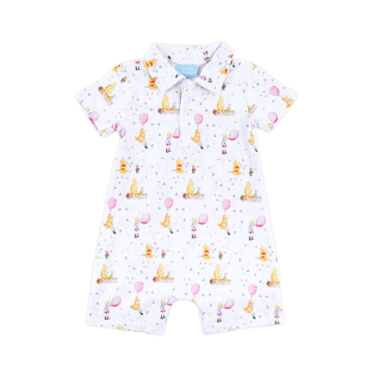 Pooh Bear Friends Polo Romper
