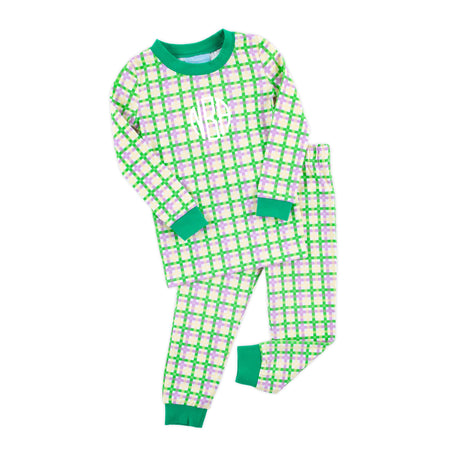 Mardi Gras Plaid Pajamas