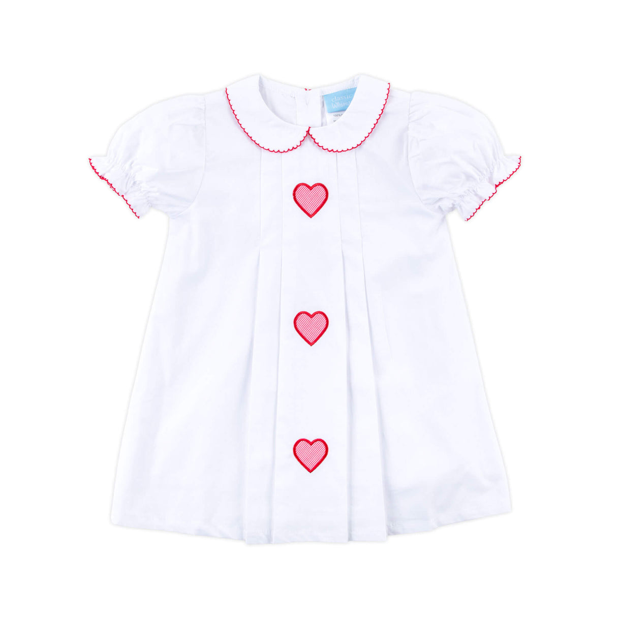 Heart Trio White Camila Dress