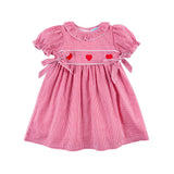 Heart Trio Red Gingham Avery Dress