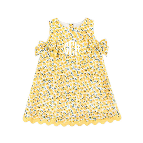 Sunflower Sunshine Floral Eleanor Dress