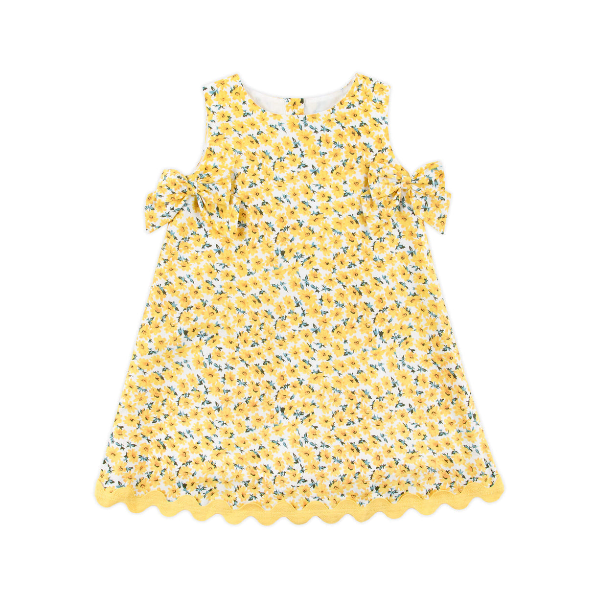 Sunflower Sunshine Floral Eleanor Dress