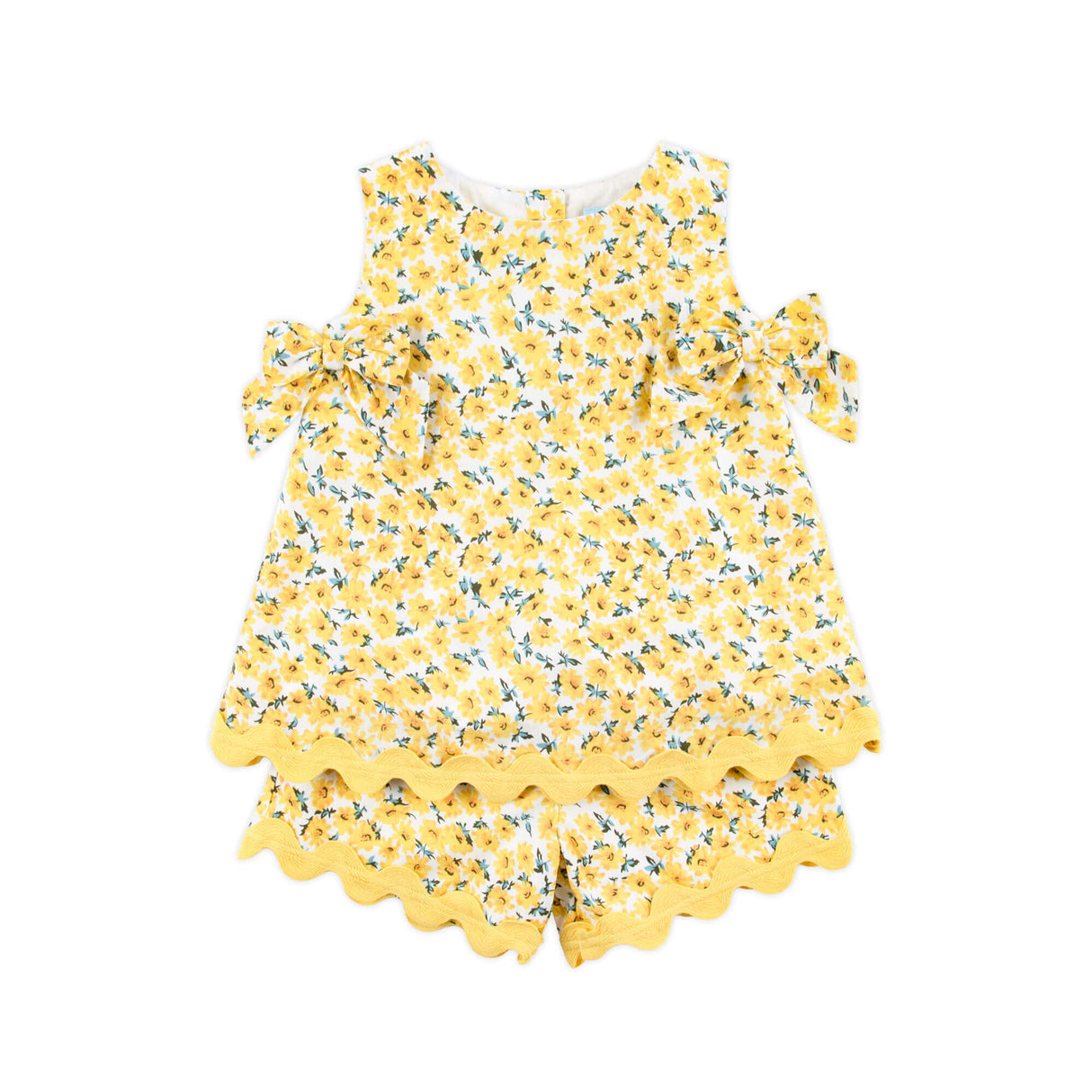 Sunflower Sunshine Floral Eleanor Short Set