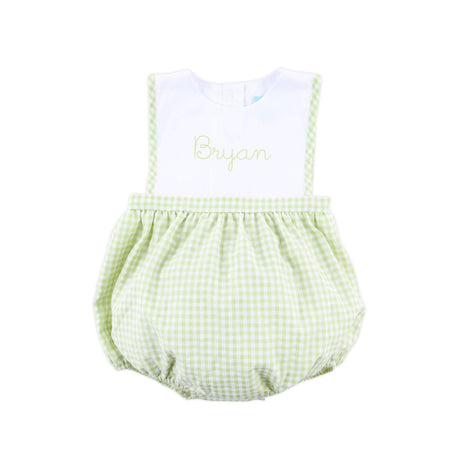 Light Green Gingham Sun Bubble