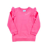 Pink Ruffle Sweatshirt