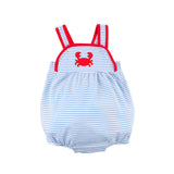 Coastal Crab Blue Stripe Skyler Bubble