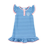 Blue And Navy Stripe Jade Dress