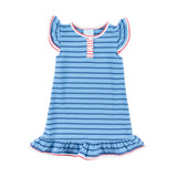 Blue And Navy Stripe Jade Dress
