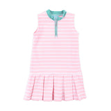 Light Pink Stripe Tennis Dress