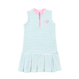 Green Stripe Tennis Dress