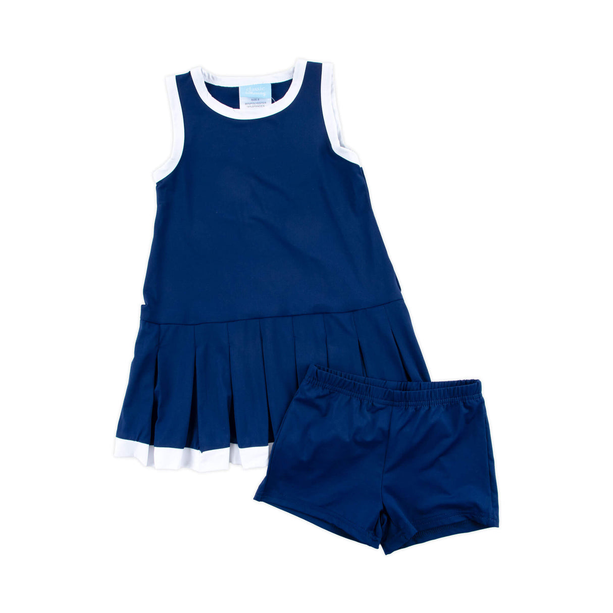 Navy & White Tennis Dress