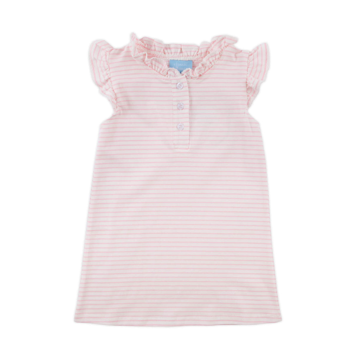 Light Pink Stripe Nicole Dress