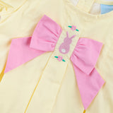 Bunny & Flowers Yellow Isabella Skirt Bubble