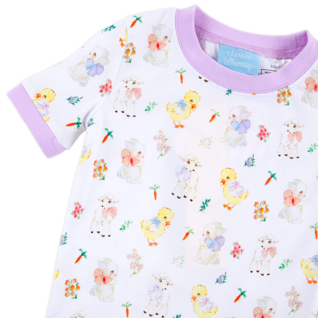 Bunny & Friends Purple Pajamas