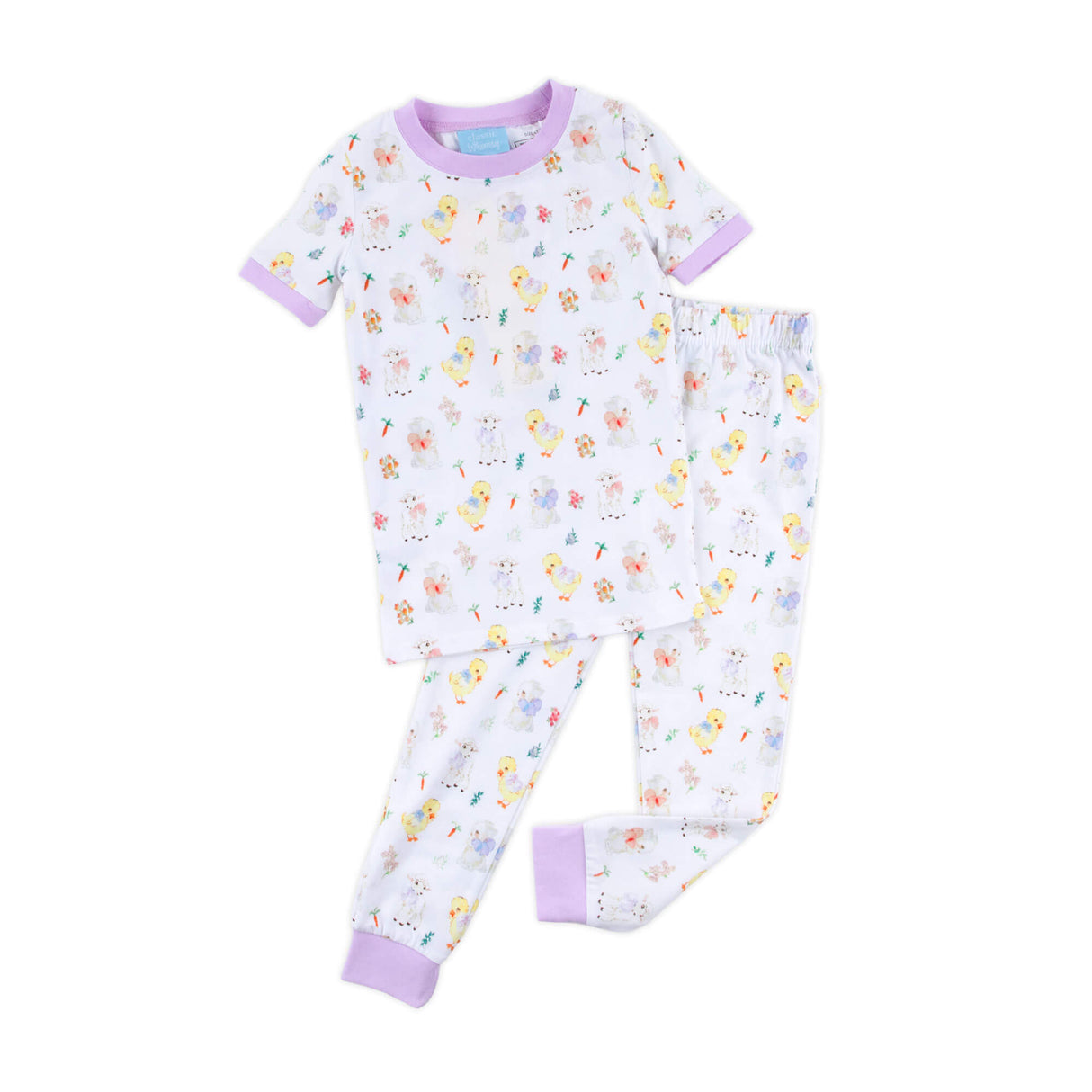 Bunny & Friends Purple Pajamas