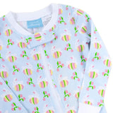 Hop Into Easter Pink Zip Sleeper