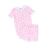 Bunny Peeps Pink Short Pajamas