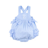 Blue Gingham Skyler Bubble