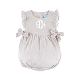 Khaki Gingham Avery Bubble