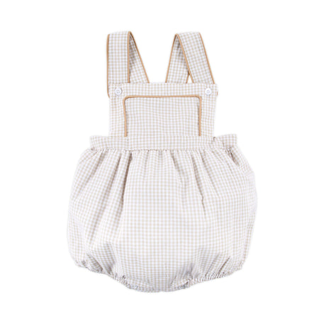 Khaki Gingham Sun Bubble