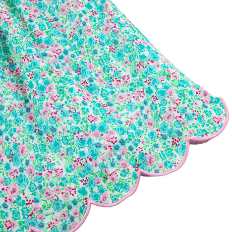 Floral Wonderland Turquoise Amelia Dress