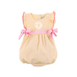 Summer Days Pink Gingham Avery Bubble