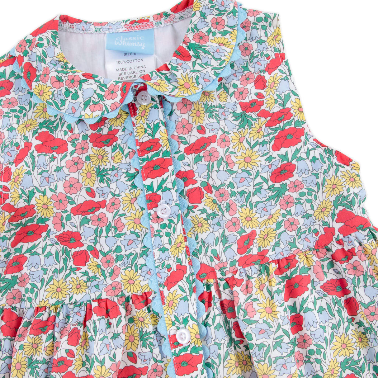 Sweet Buttercup Floral Pink Lola Dress