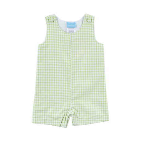 Spring Days Light Green Gingham Jon Jon
