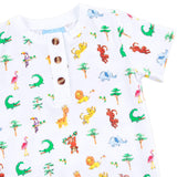 Safari Short Sleeve Henley Shirt