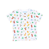 Safari Short Sleeve Henley Shirt