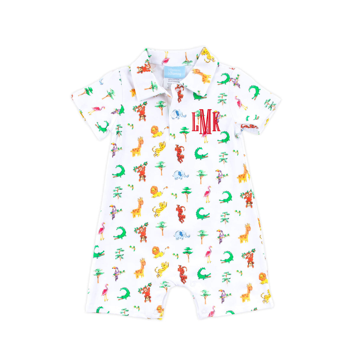 Safari Polo Romper