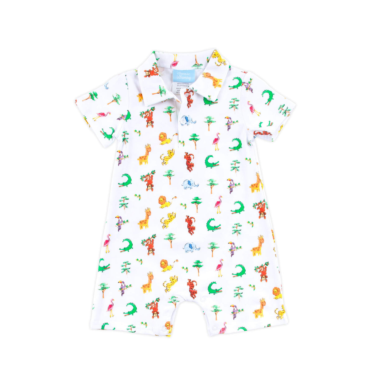 Safari Polo Romper