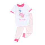 Storybook Friends Pink Stripe Pajamas