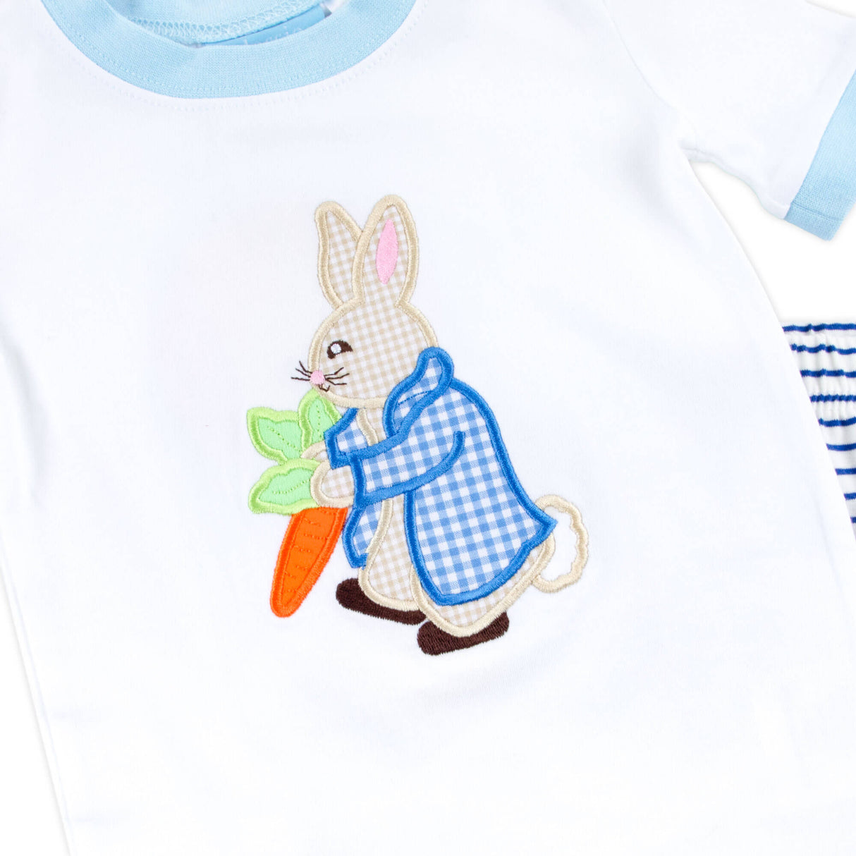 Storybook Friends Blue Stripe Pajamas
