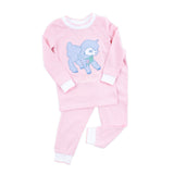 Baby Lamb Pink Stripe Pajamas