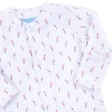 Pink Rosebud Layette Gown