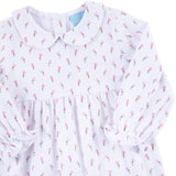 Pink Rosebud Ruffle Romper